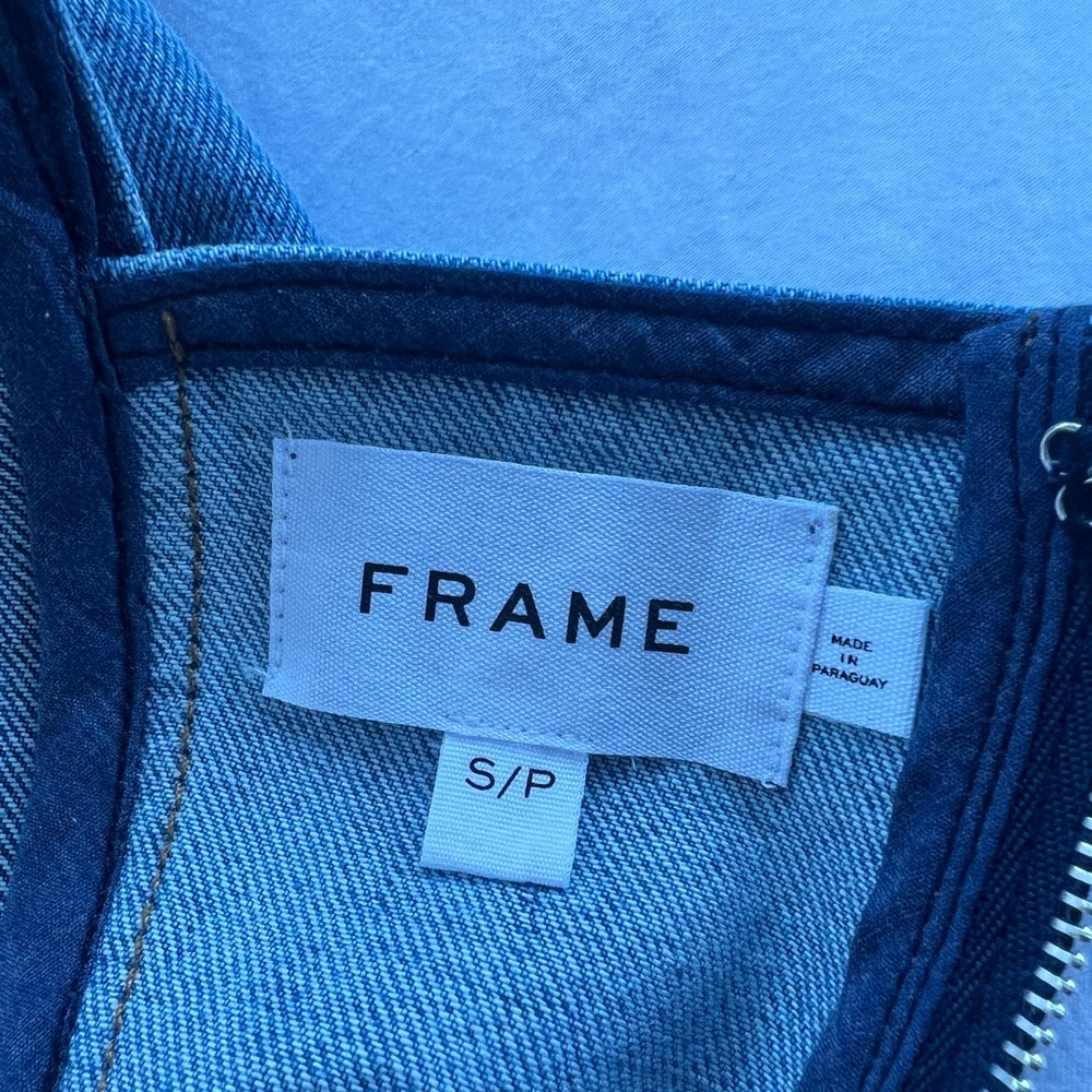 FRAME denim corset top size small great condition - Picture 3 of 7